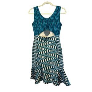NWT! RONNY KOBO Aqua Lora Dress Sz Small